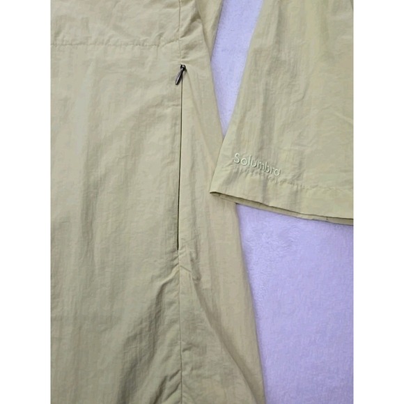 Solumbra Vintage Vented SPF Full Zip Yellow Unisex Small Hoodie USA - Picture 3 of 8